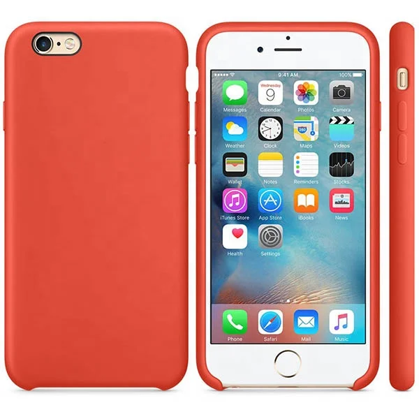 

Original Silicone Case For iPhone 7 8 Phone Case For iPhone X XS Max XR, Colorful