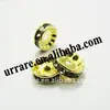 10mm Rhinestone Round Rondelle Spacer Beads for hoop earring