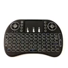 Mini i 8 mouse back lit 3 colors designed wireless mouse keyboard with touch pad