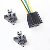 5pcs/Set 5 Pin Cable Wire Relay Socket Harness Connector DC 12V for Auto Car NEW