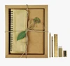 Eco notebook with pen pencil case set stationery supplies wholesale