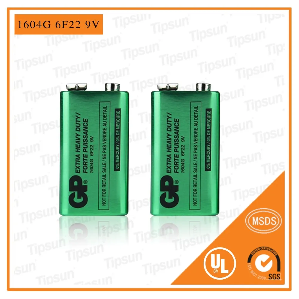 GP battery 6f22 6LR61 9v alkaline battery E22 MN1604 522 1604A Dry  batteries For Gas Stoves Water Heater Microphone - AliExpress