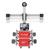 Automatic auto tracking 3D wheel alignment with global vehicle database