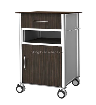 Multi Function Aluminum Hospital Bedside Cabinet With Wheels Buy