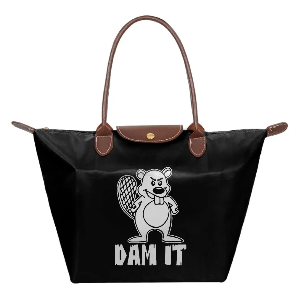 Kitchor Custom Boat On The Beach Oxford Fabric Laptop Messenger Shoulder bag