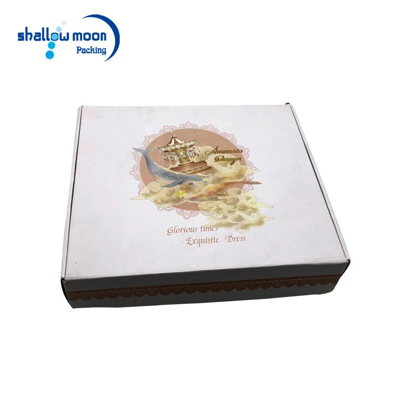 
Luxury Beauty Custom Cardboard Gift Mailing Mailer Shipping Box Corrugated Paper Packing Carton Packaging Corrugated Cardboard 