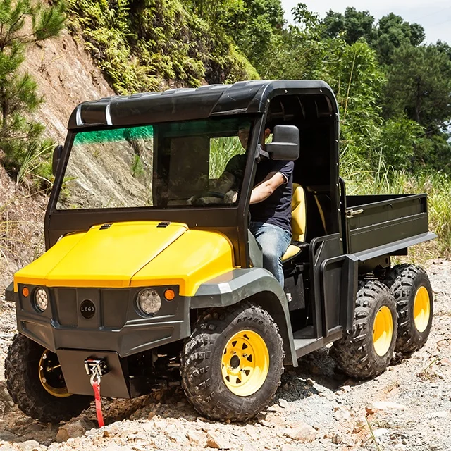 
High Quality Electric UTV 4x4 1000cc truck heavy load electric UTV for sale with TUV CE certifications 
