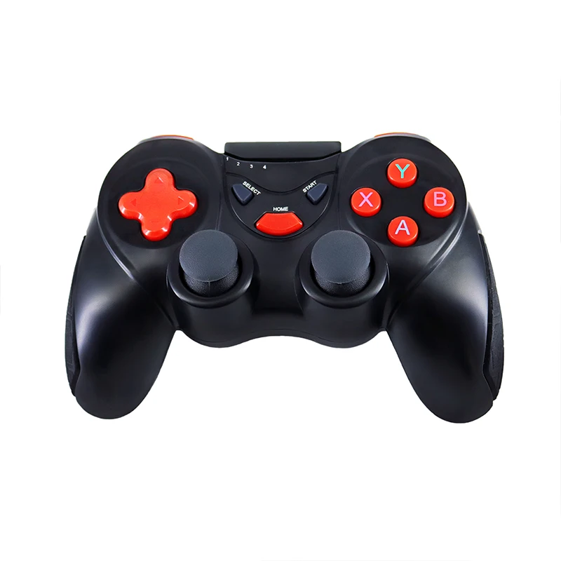 

2019 hot sale product !!!!A9 wireless joystick video game controller gamepad joystick, Black+red/white