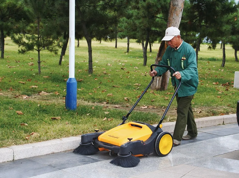 Cordless Jl920 Industrial Push Sweeper Buy 920mm Hand Push Sweeper