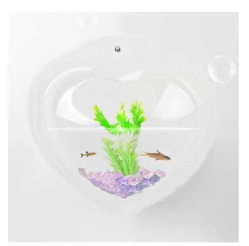 Personalizado Pared Montado Acrilico Pecera Tanque Acuario De