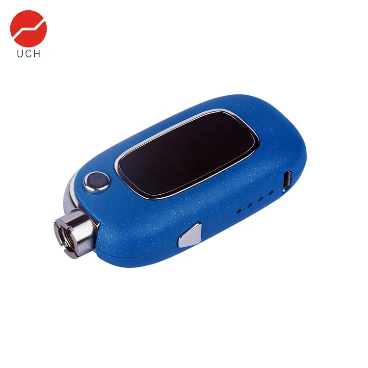 

UCH hidden CBD Cartridge Key chain U-KEY for CBD Oil Flip Vape Pen, Red/white/black/gray/blue