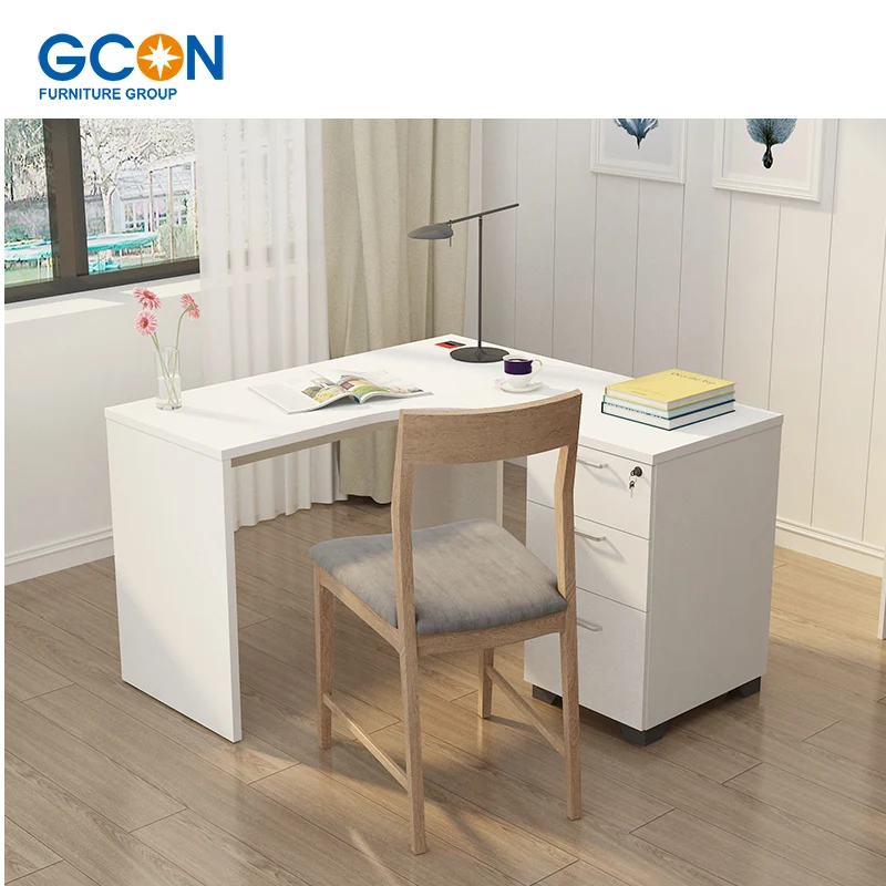 Cheap Price L Shape Home Office Corner Computer Desk Furniture Buy Wooden Computer Table Design Corner Computer Desk Furniture Living Room Modern Product On Alibaba Com