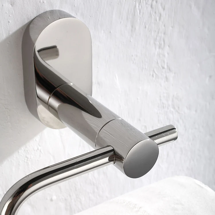 

Good quality Wholesale 304 stainless steel robe holder for Hotel Bathroom
