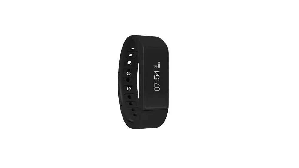 CRM Health Thin Smart Watches Sleep monitoring,Steps,Calories and mileage calculation Remind Smart Sports Step Record Multi-function Smart Watch (Black)