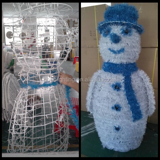 Christmas Lighted Snowman Decoration/24v Snowman Light Window