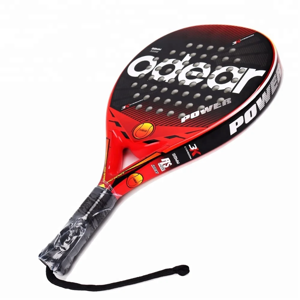 

38mm Thickness EVA Hard 3K Carbon Spanish Paddle Racket