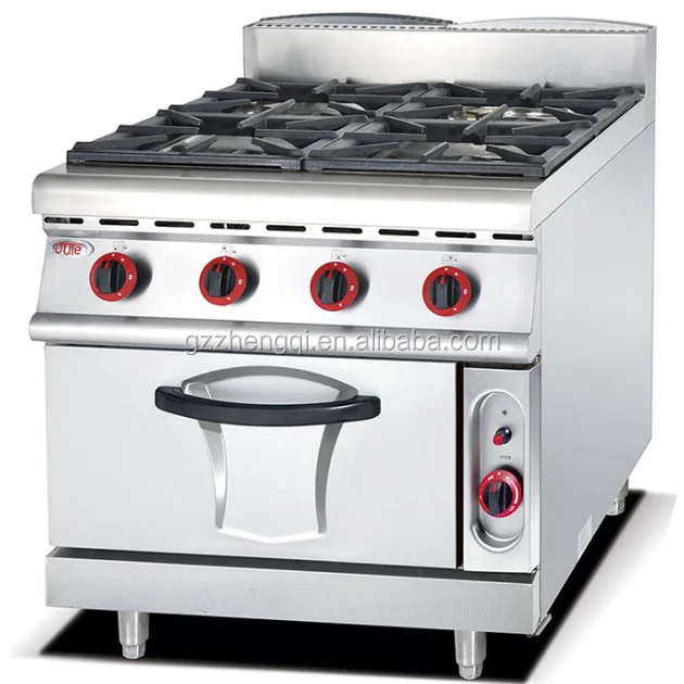 Restaurant Hotel 8 Burner Gas Range With Gas Range