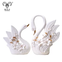 

OEM ceramic swan china home decor wholesale,showpieces for home decoration pieces,show pieces for home decoration accessories