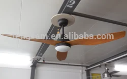 52 inch white DC decorative ceiling fan with ABS blade