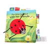 Dolery Innovative ladybird early education cloth book for baby