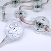 7pcs SMD5050 dmx or IIC control RGB LED Sign module