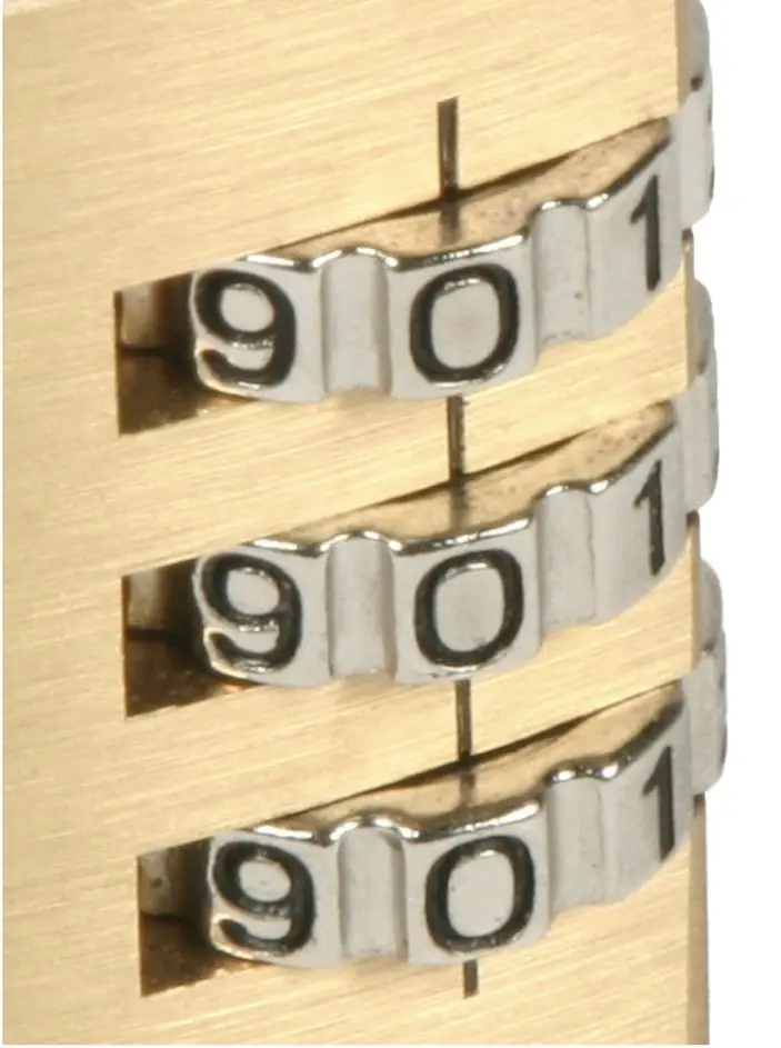 Brass high security luggage outdoor combination mini padlock1.jpg