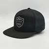 Customise Screen Printing 5 Panel Cap,High Profile Black Trucker Snapback Caps,Mesh Back Foam Trucker Adjustable Snapback Hat