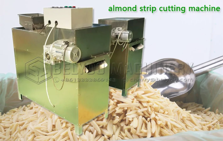 Groundnut pistachio peanut stripping almond strip cutter macadamia nut almonds cutting peanut strip machine
