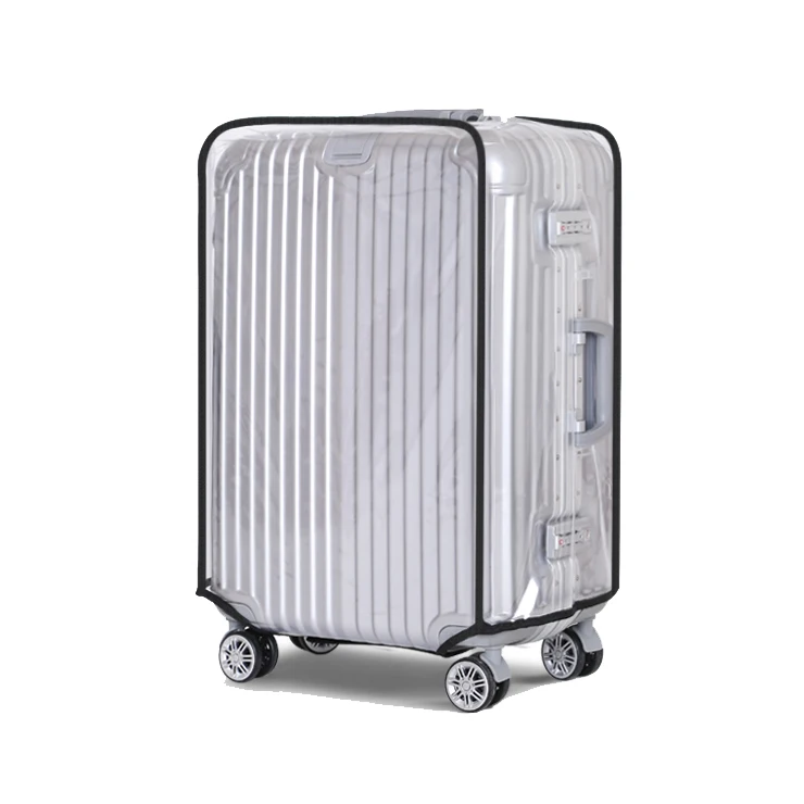 

Wholesale Custom PVC Transparent Stretch Luggage Bag Cover Protection Luggage Cover Protector