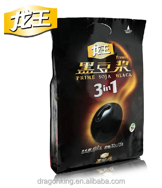 
Organic instant black soy milk powder sweet black soybean milk 