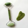 Massage tool hand made xiuyan jade nephrite facial roller chin slimming massager