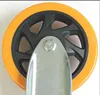 Solid High Wear -resistant Durable Medium Duty PU Rubber Industrial Castors