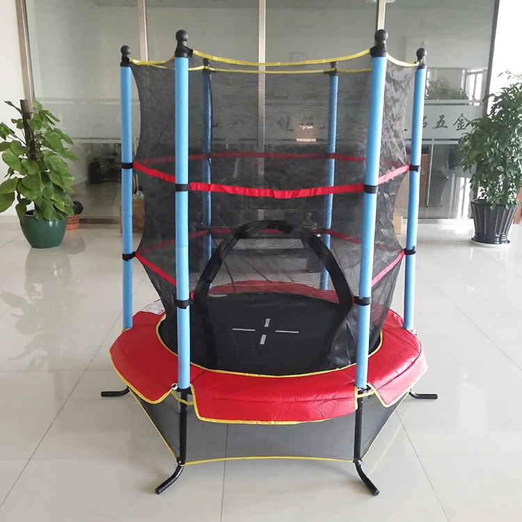 

JianTuo 55inch Popular Indoor 140cm Trampoline Kids Mini Trampoline