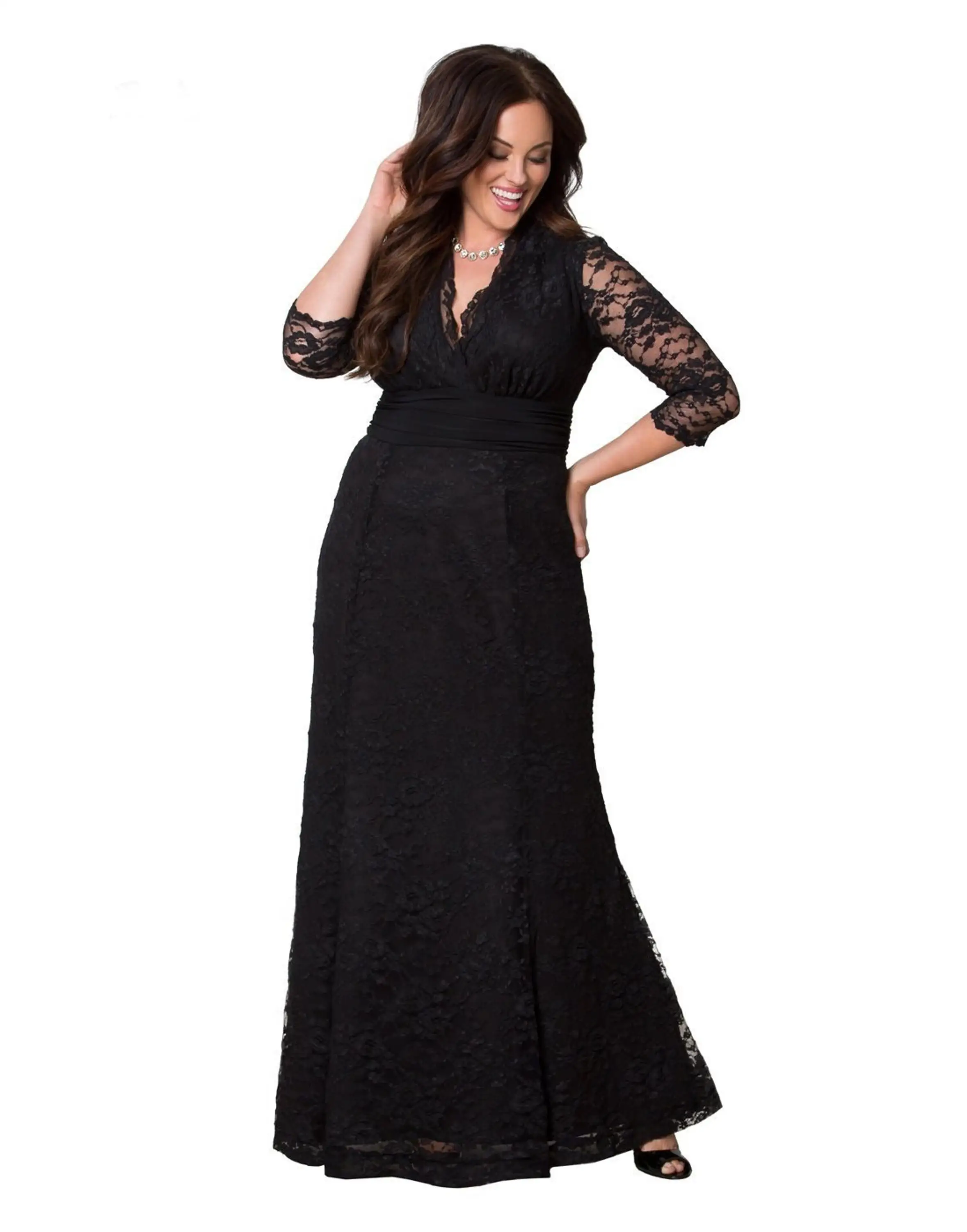 Fat women dresses lace dress patterns plus size evening dress, View Fat ...