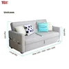 Spaces Saving sofa bed high quality Livingroom furniture folding Sofa TL-015
