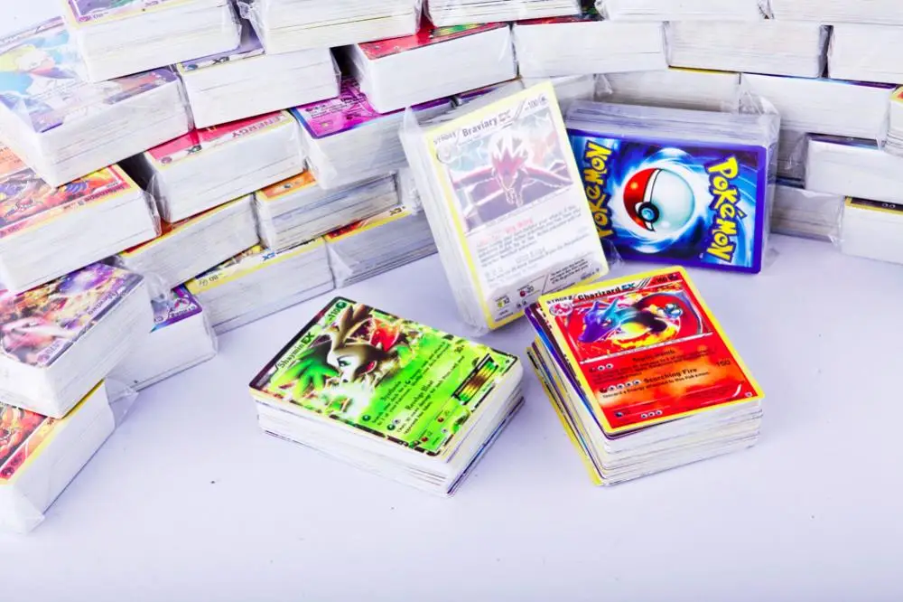 2015 New Mega EX Pokemon cards 20 pcs/pack no repeat in English Palying