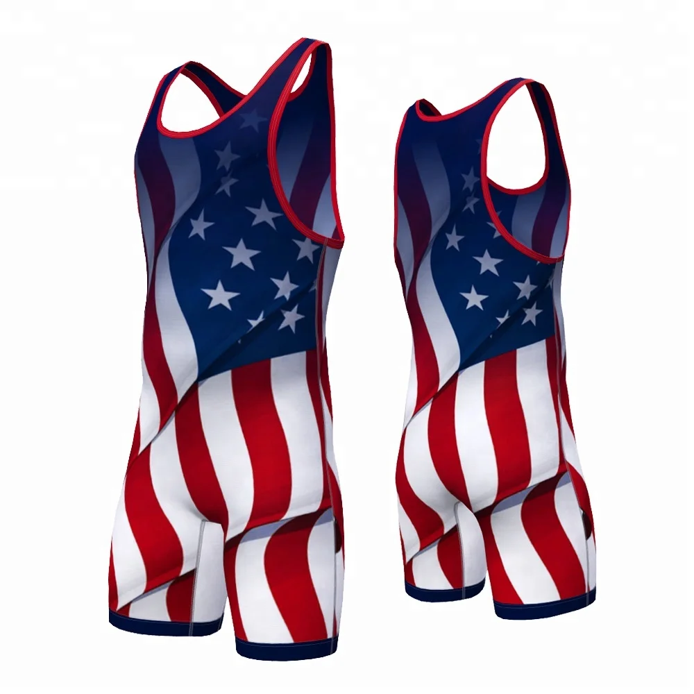 Трико борцовское Russia Wrestling Singlet