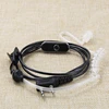 2 Pin K Plug PTT Air Acoustic Tube Earphone for walkie talkie Portable Radio Headset