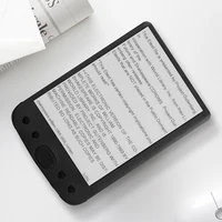 

new ebook reader 6inch with 8GB built in 800*600 100dpi e-ink HD screen 2500mAh 7500 pages with pu leather shell linux system