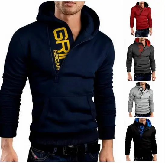 

Ecowalson NEW FASHION printing cotton PULLOVER MEN'S coats hoodies sweater shirt