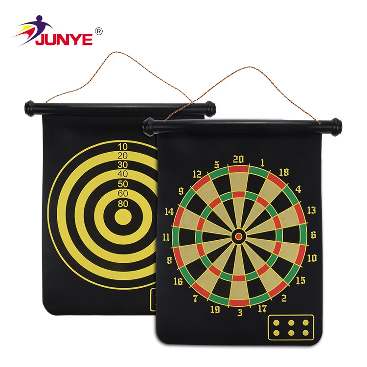 

Junye 38*32CM Soft Tip Kids Magnet Dart Board Set with 4 Darts Magnet Dartboard Professional Color Box JYJ004-89 >8 Years 500pcs, Picture