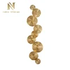 Contemporary style decorative copper brass Lotus Leaf indoor wall light