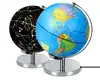 Unique mini plastic PVC rotating teaching constellation education illuminated world globe with light