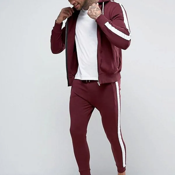 maroon tracksuit