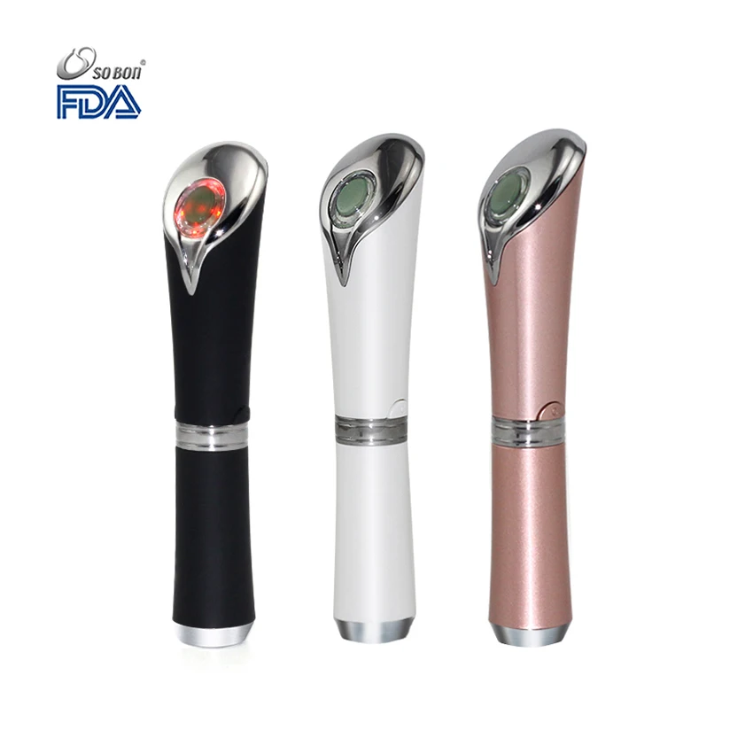 

Beauty eye treatment creams lotions eyes massager acne removal pen, Black;gold;white;pink;or custom