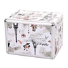 Simple large make up case travel cosmetic case