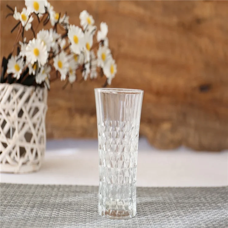 Customized Wholesale Crystal Flower Vase Colorful Fringe Shape