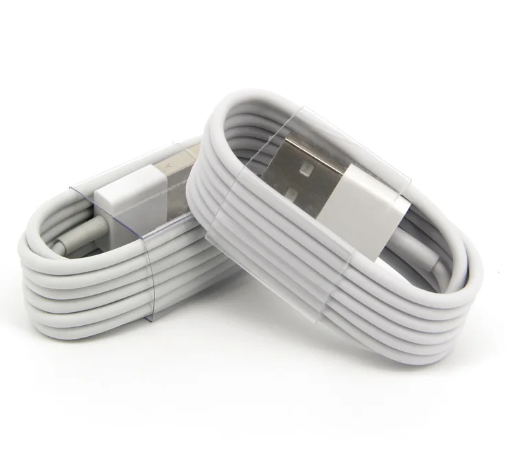 

High quality USB cable for iphone xs x 8 7 6 charging cable, White