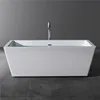 High Quality Water Bath Five Star Hotel Design Bathtub Modern Seamless White Bathtub
