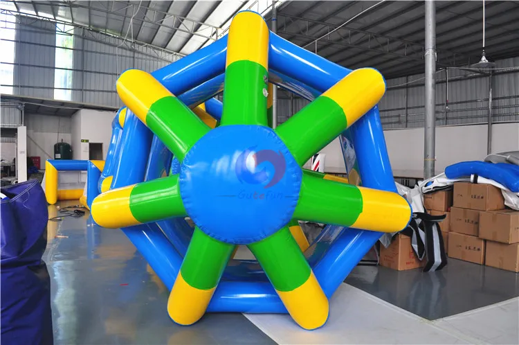 giant inflatable roller wheel